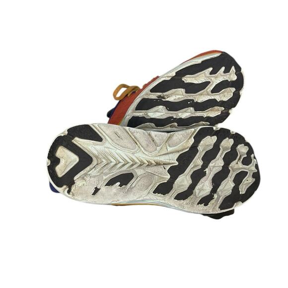 Womens Hoka Clifton 8 Neutral Running Shoes Size 9B Orange Gray - Picture 4 of 5